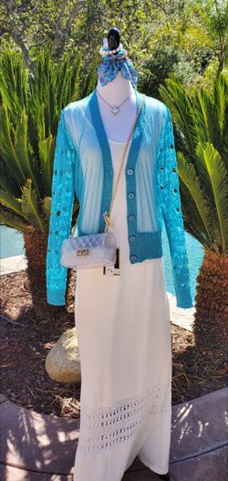 Sheer Turquoise Jacket
