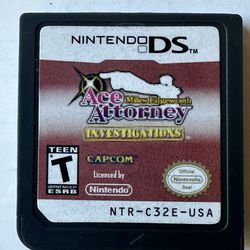 Ace Attorney Investigations: Miles Edgeworth