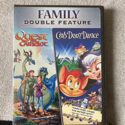 Quest For Camelot/Cats Don’t Dance Double DVD NEW