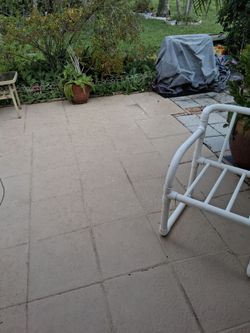 Need someone to remove patio blocks and replace sod