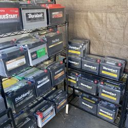 Car batteries