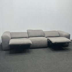 Living Spaces 3 Piece Electric Recliner Couch - We Can Deliver And Setup