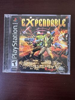 Expendable for PlayStation 1 with manual