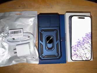 APPLE iPHONE 15 PRO MAX 1TB TITANIUM BLUE MINT UNLOCKED