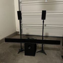 Vizio Sound Bar/ Speakers/ Stand 
