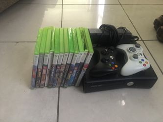 Xbox 360 + 12 games