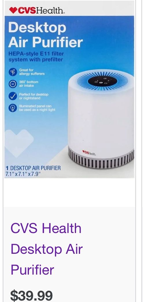 Desktop Hepa Air Purifier