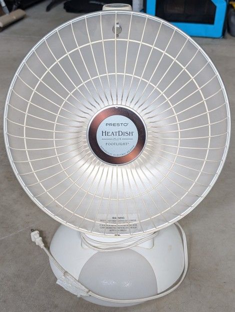 Presto Heat Dish Plus Footlight