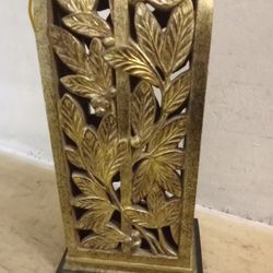 Gold Leaf Lamp