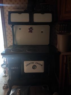 Country Charm Vintage Electric Range Stove
