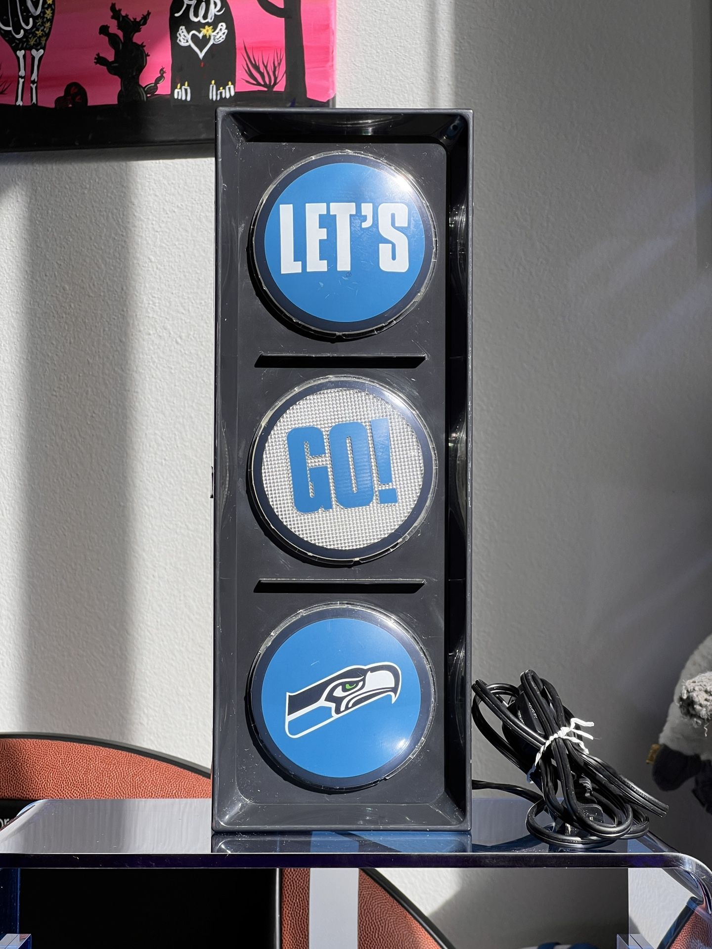 LETS GO SEAHAWKS STOPLIGHT