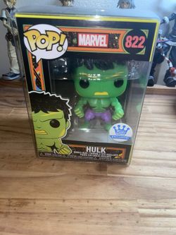 Funko Pop Marvel Black Light Hulk