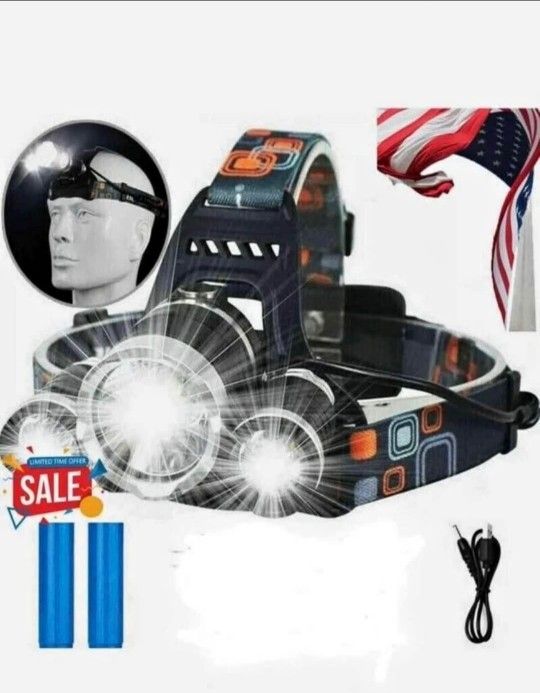 Headlamps Rechargeable Super Bright