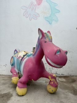 Funky Vintage Carousel Horse
