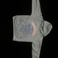 🚨FOR SALE🚨 SP5DER Web Hoodie in 'Sky Blue'