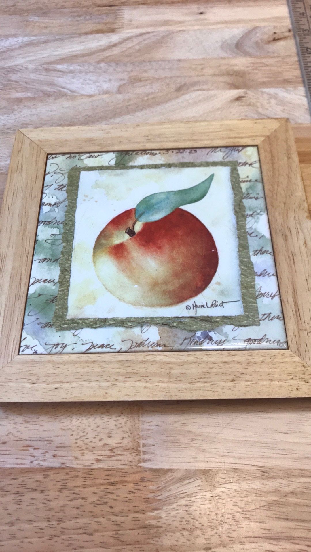 Hot plate or decoration in kitchen