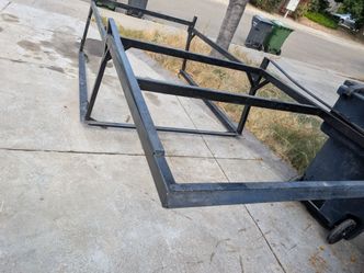 Industrial lumber rack square frame super heavy duty