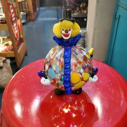 Glass Murano Clown 