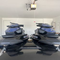 TWO 2016 Sea-Doo GTX 155 & trailer