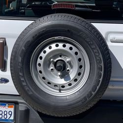 Ford Bronco Steelies Tires/rims