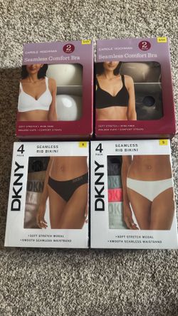 Carole Hochman Seamless Comfort Bras and DKNY Seamless Rib Bikini Underwear
