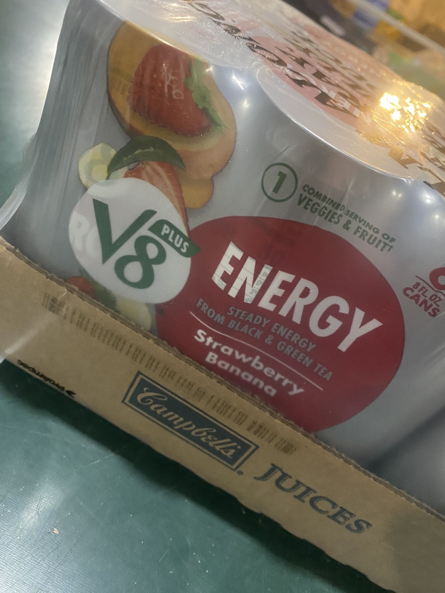 V8 Energy Strawberry Banana 24 Case