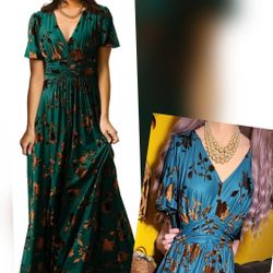 Maxi Velvet Dress 