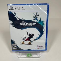 New Epic Mickey: Rebrushed (Sony PlayStation 5 PS5, 2024)
