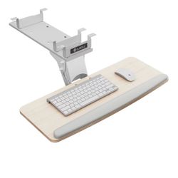 BRAND NEW Eureka Ergonomic Adjustable Keyboard Tray – White (In Box)