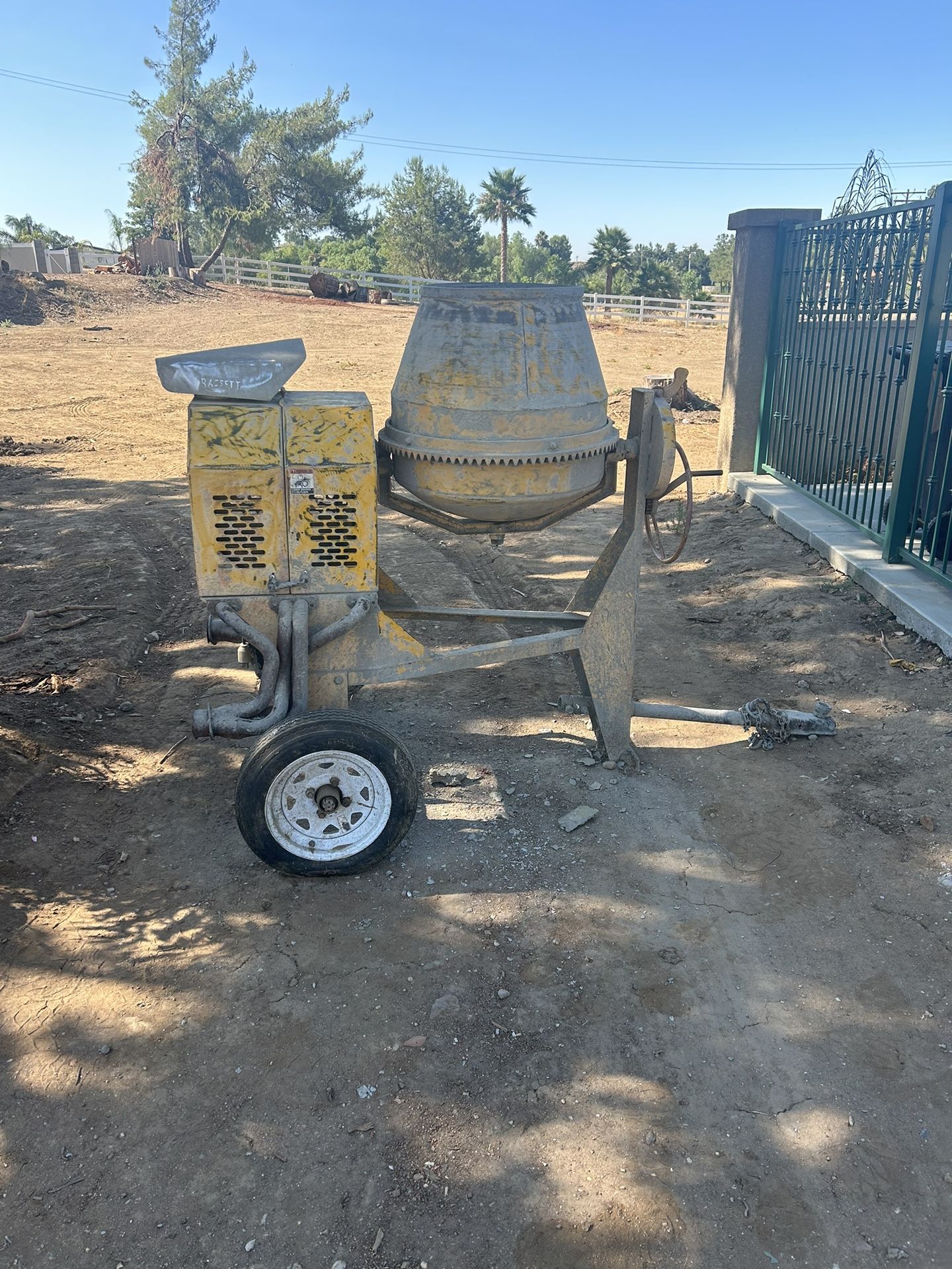 Concrete Mixer Stow