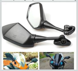Motorcycle Rear View Mirrors Compatible with Honda CBR VTR & Hyosung GT