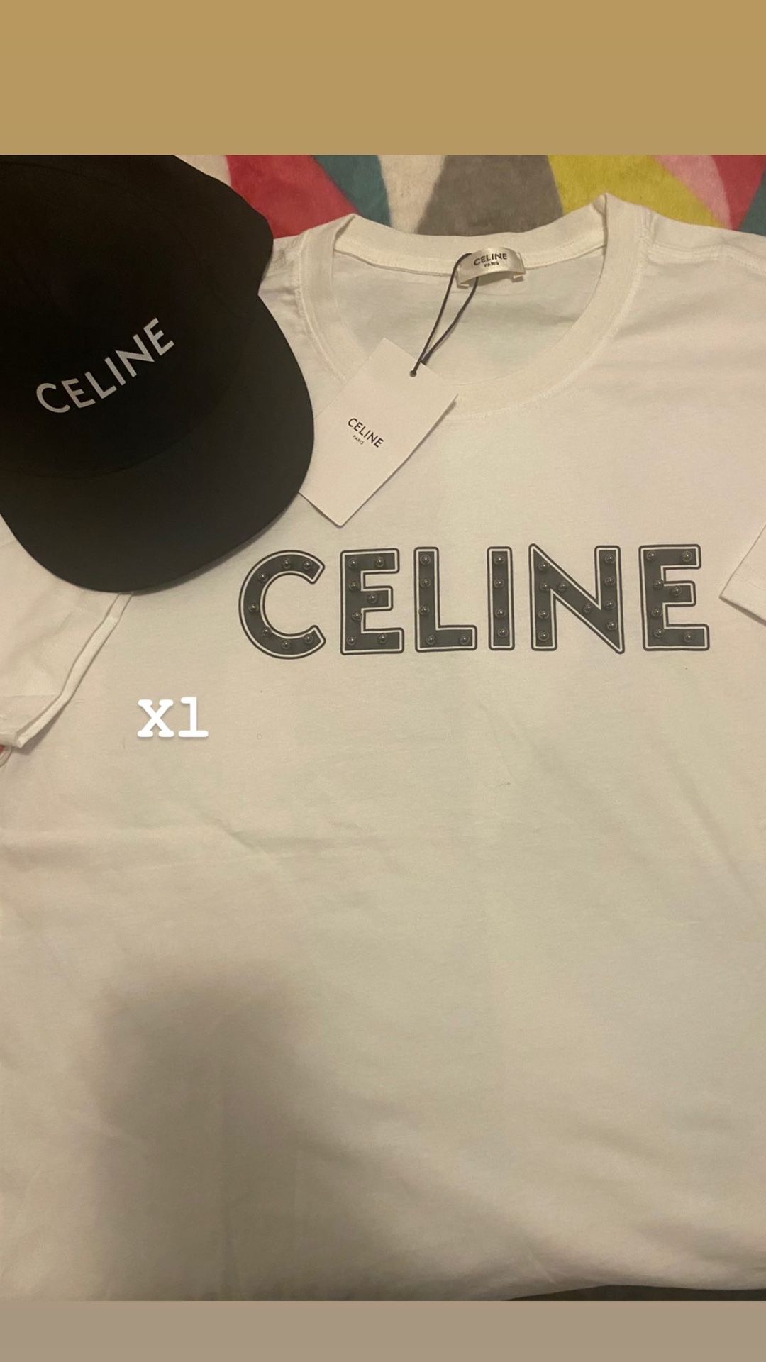 Celine Shirt And Hat