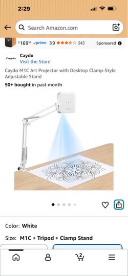 caydo design m1c art projector new