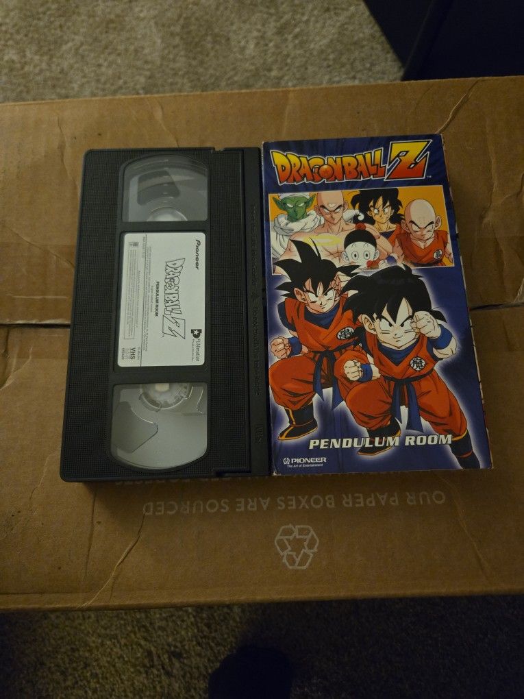 Dragon Ball Z VHS Tape "Pendulum Room"