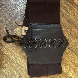 Lace Up Corset Belt 