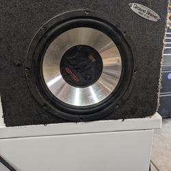 12" Sub And Box