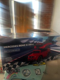 Mercedes-Benz G350d Kids Foot-to-Floor Ride-On