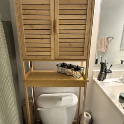 Bamboo Bathroom Cabinet 