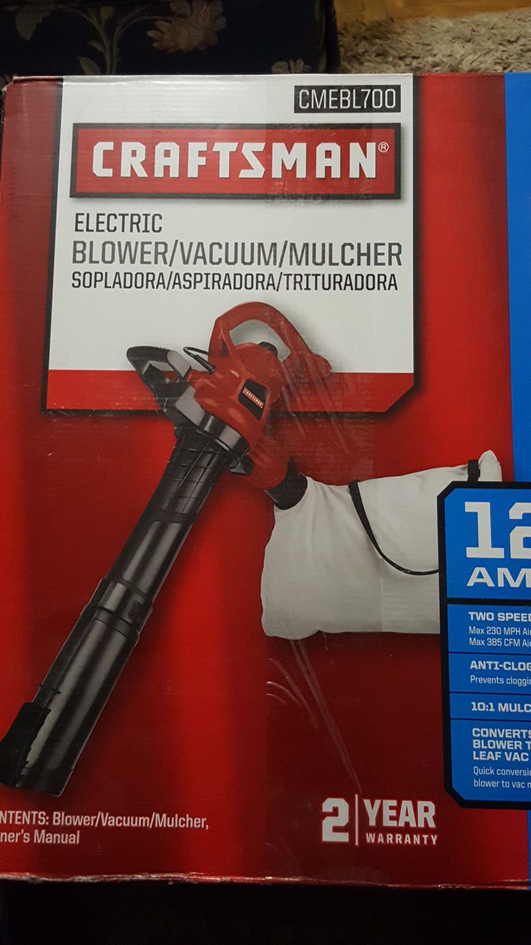 Blower/vacuum/mulcher🔝