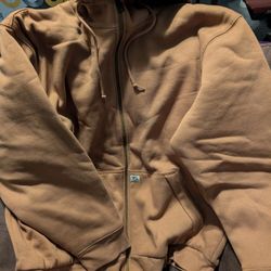 Wells Lamont XL Brown Hoodie Jacket NEW