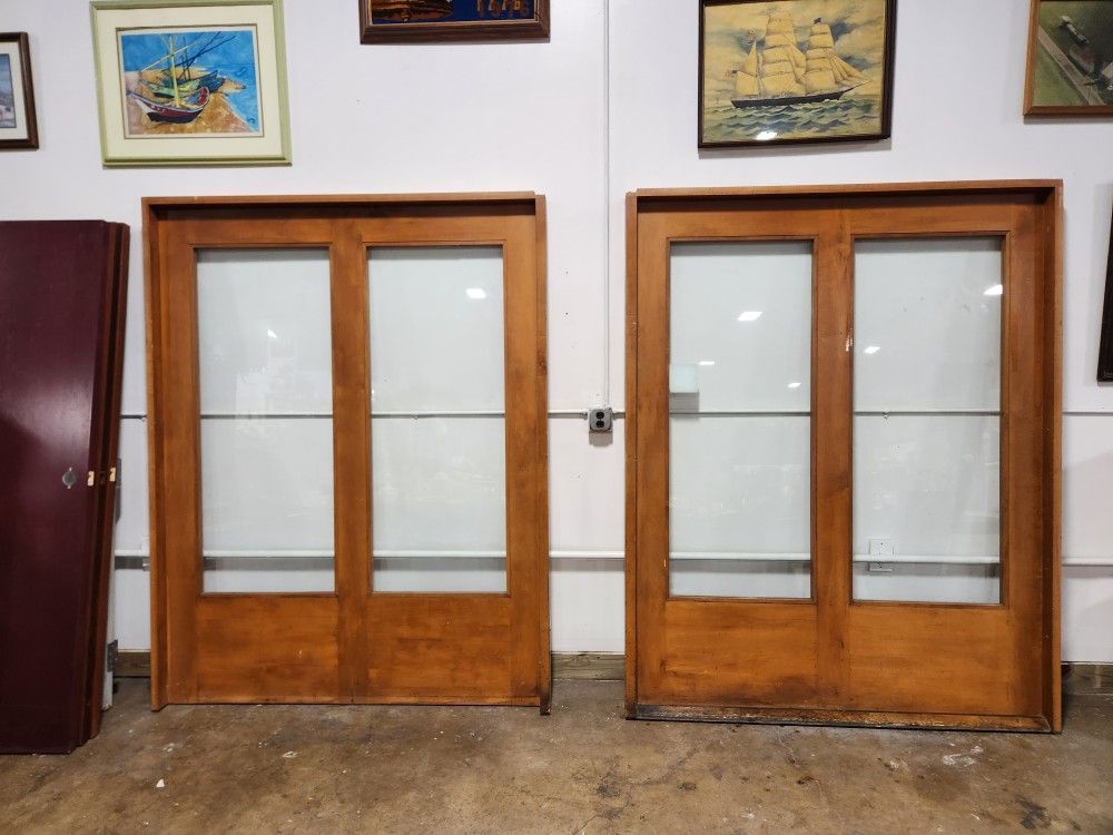 Set of Commercial Grade Wooden Columns / Room Dividers