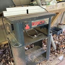 Bosh Router Table 