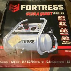 1 Gallon 135 PSI Ultra Quiet Hand Carry Jobsite Air Compressor