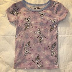 Disney frozen 2 girls size 5T pajama shirt 