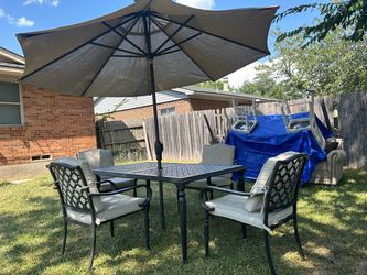 Hampton Bay Laurel Oaks Patio Set No Umbrella
