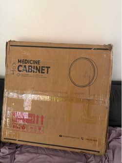 BRAND NEW Keonjinn Round mirror Cabinet