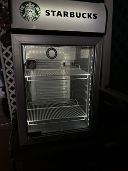 Starbucks commercial fridge
