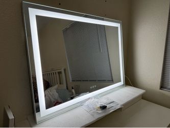 Oversized LED Mirror