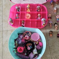 Lots Of  LOL Dolls and Accessories 