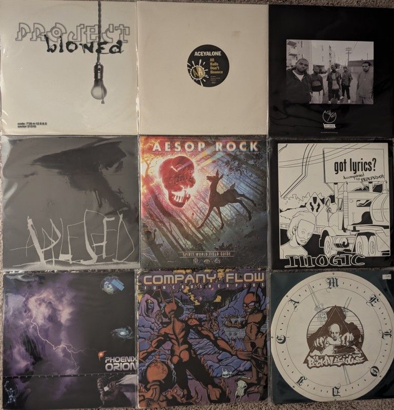Hip-Hop Vinyl Records For Sale!